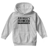 Animals Are Not Ingredients Youth Hoodie