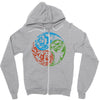 balance of power clearance Zipper Hoodie