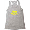 zelda link hylian shield triforce splat Racerback Tank
