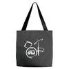 dw drum Tote Bags