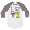 love teal best trending 3/4 Sleeve Shirt