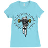 skateboard truck Ladies Fitted T-Shirt