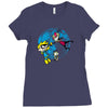 invader spiff Ladies Fitted T-Shirt