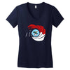 the man with the golden zapper Women's V-Neck T-Shirt