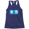 your girlfriend my girlfriend mens funny t shirt Racerback Tank