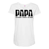 papa Maternity Scoop Neck T-shirt