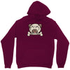 cute pug dog Unisex Hoodie
