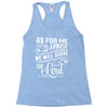 As For Me And My House We Will Serve The Lord Racerback Tank