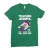 Teacher Shark Doo Ladies Fitted T-Shirt
