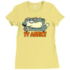 tv addict Ladies Fitted T-Shirt