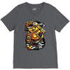 ninja go V-Neck Tee