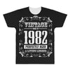 vintage made in 1982 perfectly aged a living legend All Over Men's T-shirt