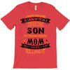 Super Cool Son Of A Freaking Awesome Mom T-Shirt