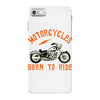 motorcycles born to ride iPhone 7 Case