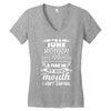 I Am A June Women Women's V-Neck T-Shirt
