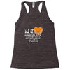 my heart basketball Racerback Tank