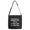 fucket list Adjustable Strap Totes