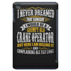 grumpy old crane operator iPad Mini
