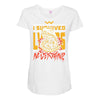 i survived lv 426 Maternity Scoop Neck T-shirt