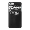 fishing   through his fly! iPhone 7 Case