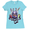 the god of creative juices Ladies Fitted T-Shirt