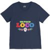 loco coco skul V-Neck Tee