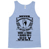 Never Underestimate Old Man Who Was Born July Tank Top