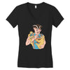 sloths Women's V-Neck T-Shirt