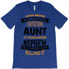 Super Cool Aunt Of A Freaking Awesome Nephew T-Shirt