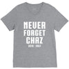 Never Forget Chaz V-Neck Tee