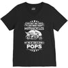 Motorcycles Pops V-Neck Tee