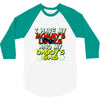 mommy's looks daddy's gas 3/4 Sleeve Shirt