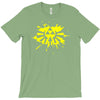 zelda link hylian shield triforce splat T-Shirt