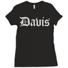 city of davis Ladies Fitted T-Shirt