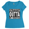 straight outta my twenties Women's Triblend Scoop T-shirt