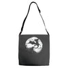 midnight desolation Adjustable Strap Totes