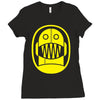 robot Ladies Fitted T-Shirt