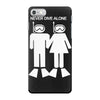 never dive alone scuba diving iPhone 7 Case