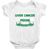 I Love Someone with Liver Cancer to The Moon and Back to Infinity Baby Bodysuit