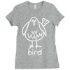 bird Ladies Fitted T-Shirt