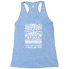 camping rules!! Racerback Tank