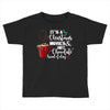 it's a christmas movies and hot chocolate kind of day Toddler T-shirt