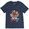 paw patrol birthday boy grandma V-Neck Tee