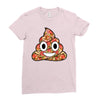 pizza shit Ladies Fitted T-Shirt