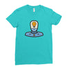 ide lamp Ladies Fitted T-Shirt