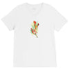 playing koi V-Neck Tee