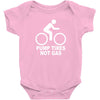 funny eco bicycle (2) Baby Onesie
