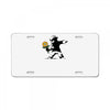 banksy flower License Plate