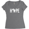 gift hope Women's Triblend Scoop T-shirt
