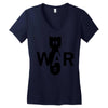 war Women's V-Neck T-Shirt